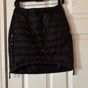 Black Puffy Skhoop Skirt